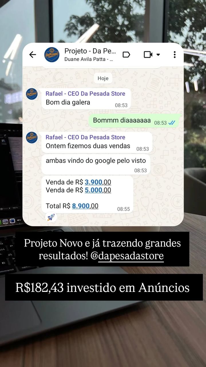 Print de resultado de cliente